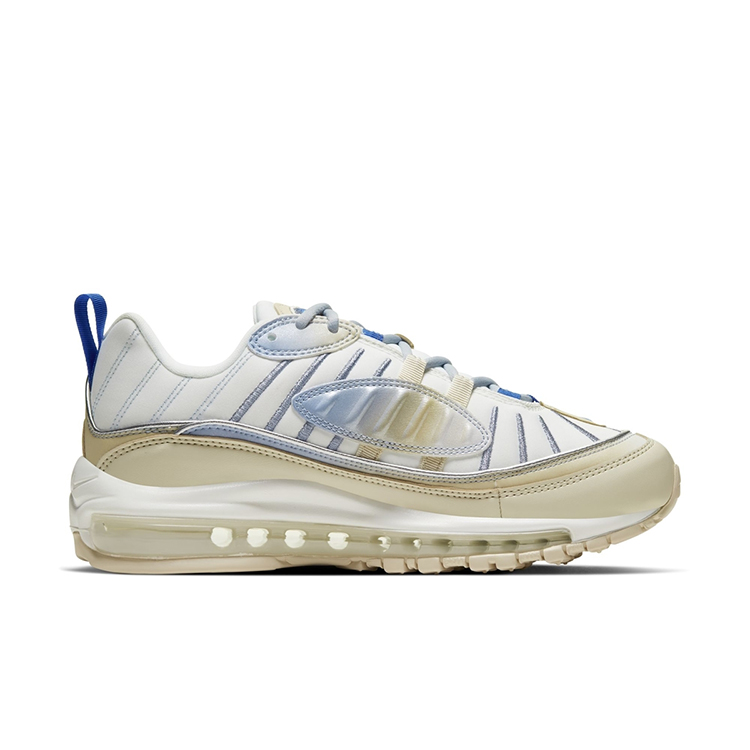 宝石蓝象牙白这双airmax98看起来就很高级