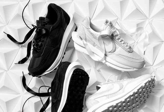 sacai,Nike,LDV Waffle,Nylon,BV  官网已上线！黑白 sacai x Nike 细节预览！下周发售！