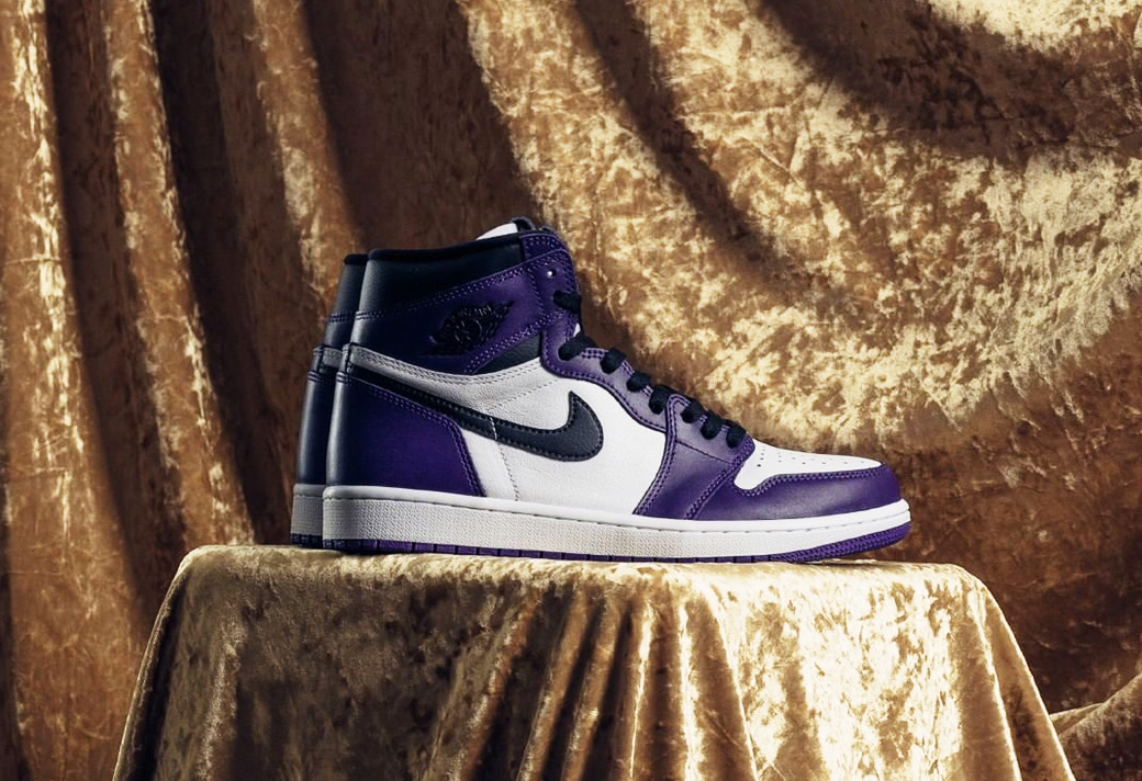 下,周六,发售,白紫,Air,Jordan,真的,让人,眼前 555088-500 下周六发售！白紫 Air Jordan 1 真的让人眼前一亮！