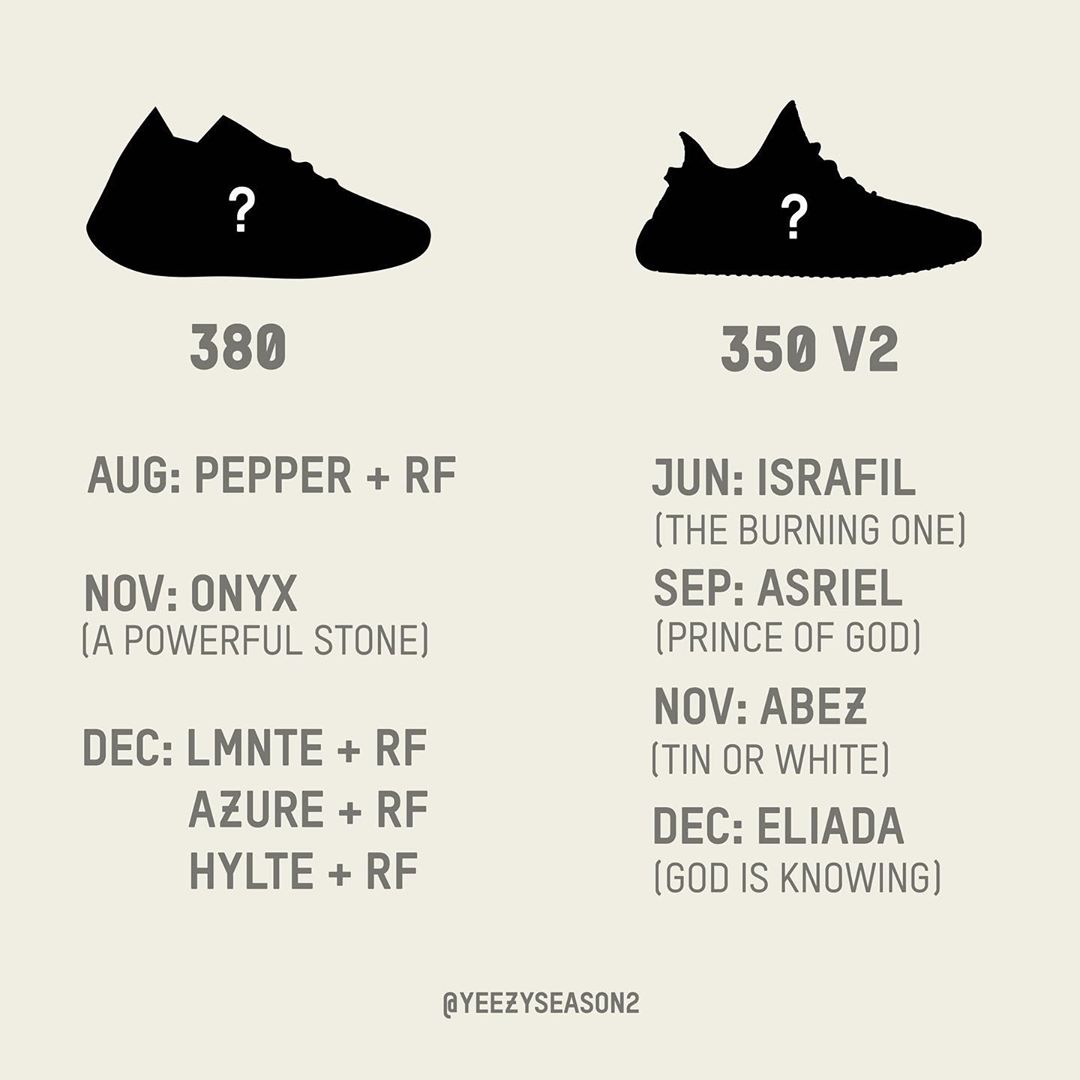 Yeezy,Yeezy Boost 350 V2,发售 全新 Yeezy 350 V2 首次曝光!未来还有十多双 Yeezy 新品! Yeezy,Yeezy Boost 350 V2,发售 全新 Yeezy 350 V2 首次曝光!未来还有十多双 Yeezy 新品!