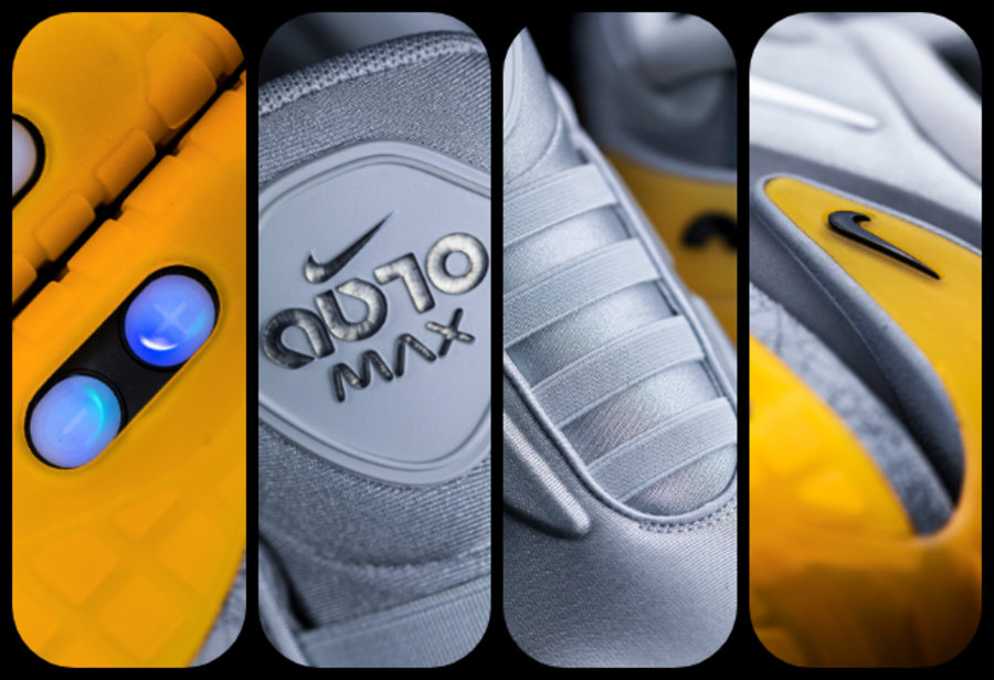 Nike,Adapt Auto Max,CW7304-001  轰动鞋圈的「低帮 MAG」开箱上脚！外观惊艳还增高，定价虽贵也要抢！