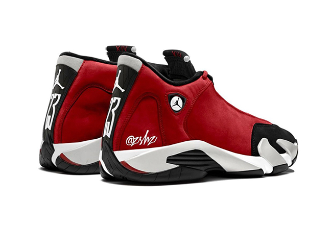 发售,AJ14,Air Jordan 14  牛巴革鞋面超有质感！Air Jordan 14 曝光全新配色！
