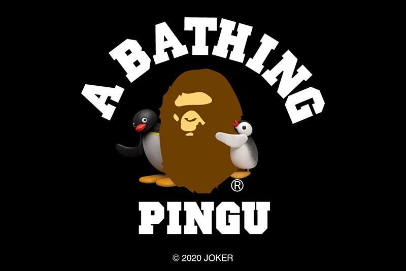 BAPE,Pingu  难以抗拒的卡通联名！企鹅家族 BAPE x PINGU 即将发售