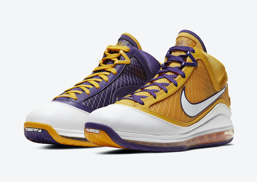 nike,lbj7,lebron 7,lakers,cw23  湖人鸳鸯 lebron 7 官网预告已出