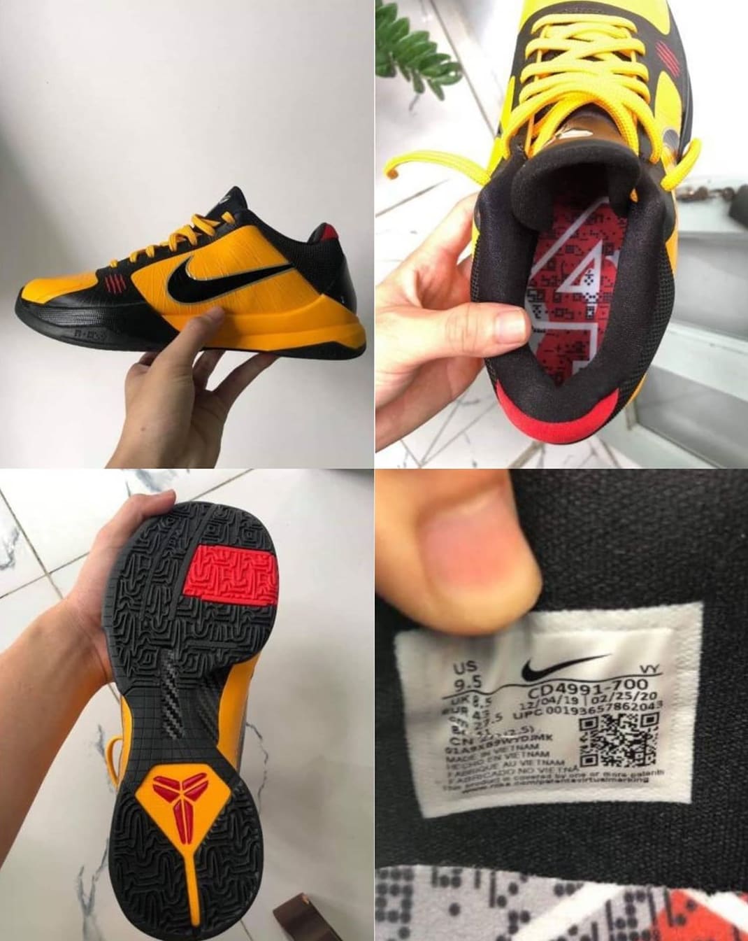 Nike Kobe 5 Protro「李小龙」配色系列官方图片释出 – NOWRE现客
