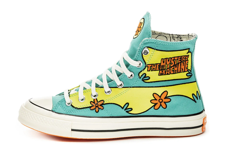 Converse,Chuck 70,Scooby Doo  特殊鞋盒 + 两款配色！Converse 的这双联名有点好看！