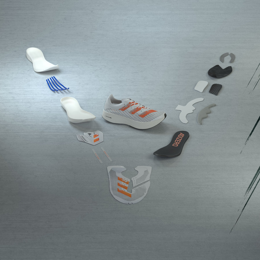 adidas,adizero adios Pro  超复杂中底设计！adidas 全新碳板跑鞋正式发布