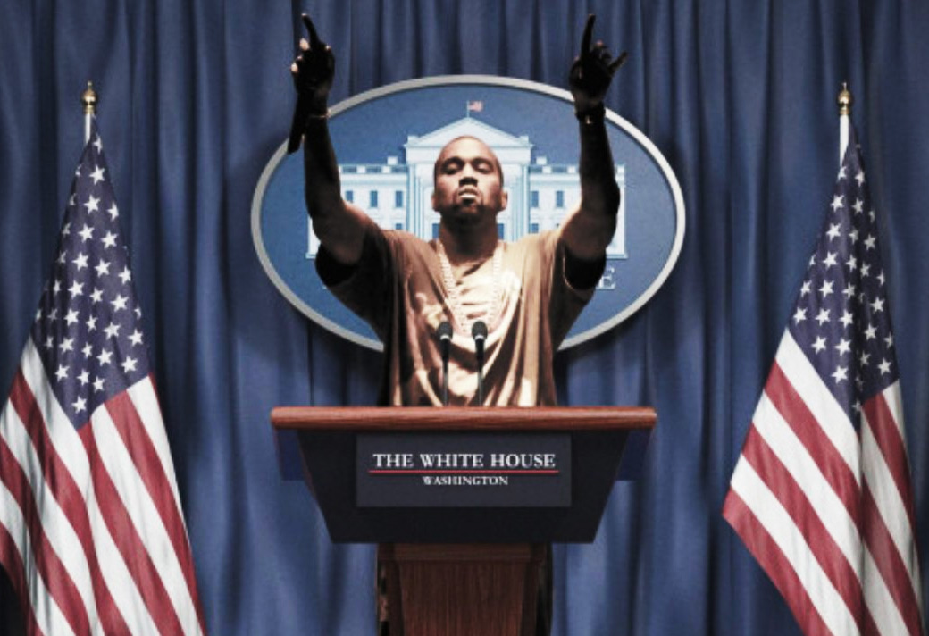 Kanye West,侃爷  刚刚！侃爷正式宣布，竞选 2020 美国总统！