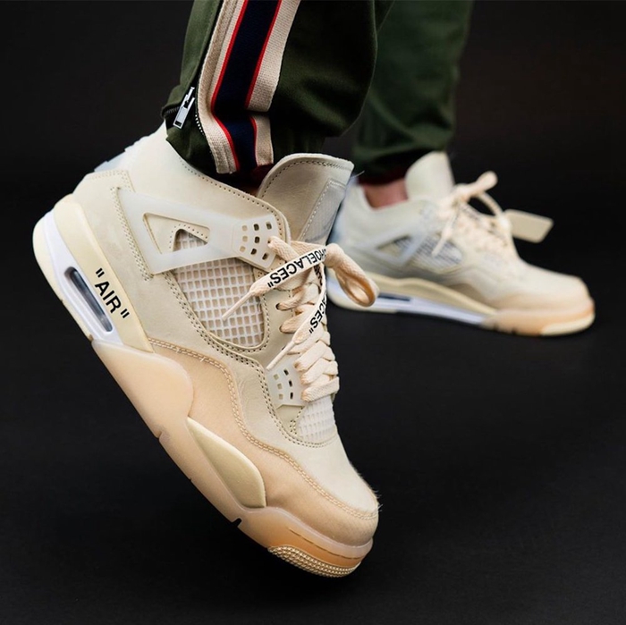 off white jordan 4 white