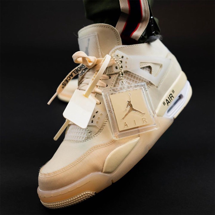 kith jordan 4 off white