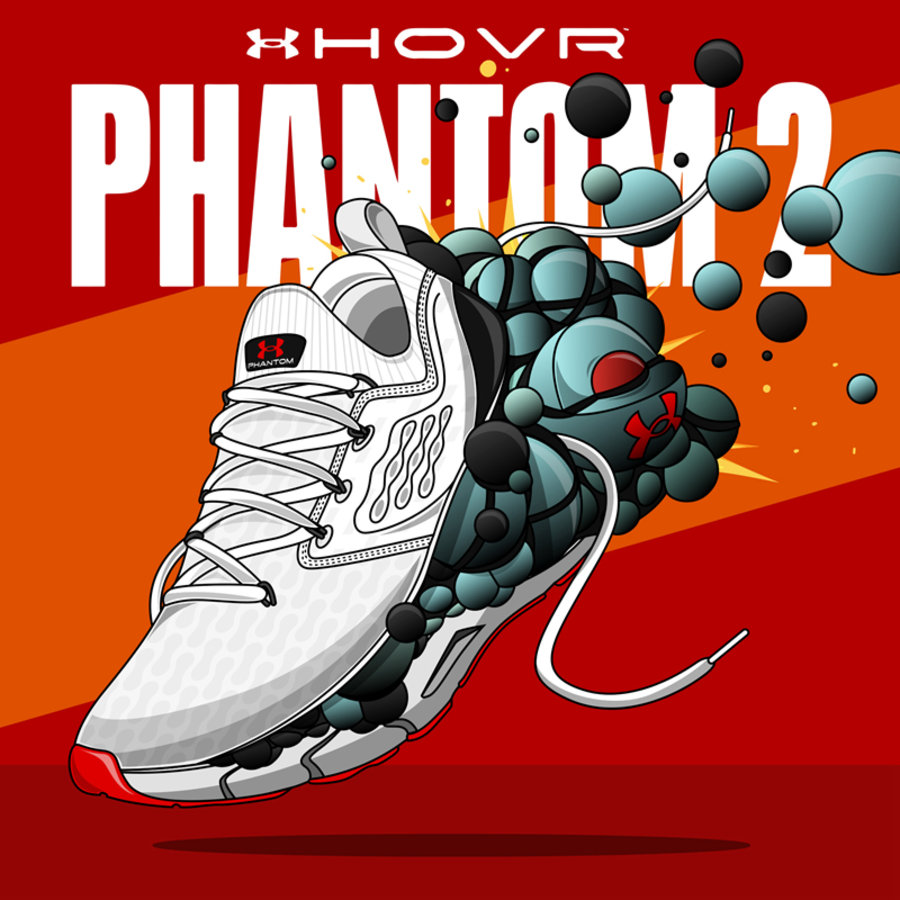 Under,Armour HOVR Phantom 2  安德玛黑科技跑鞋升级！UA HOVR Phantom 2 现已发售！