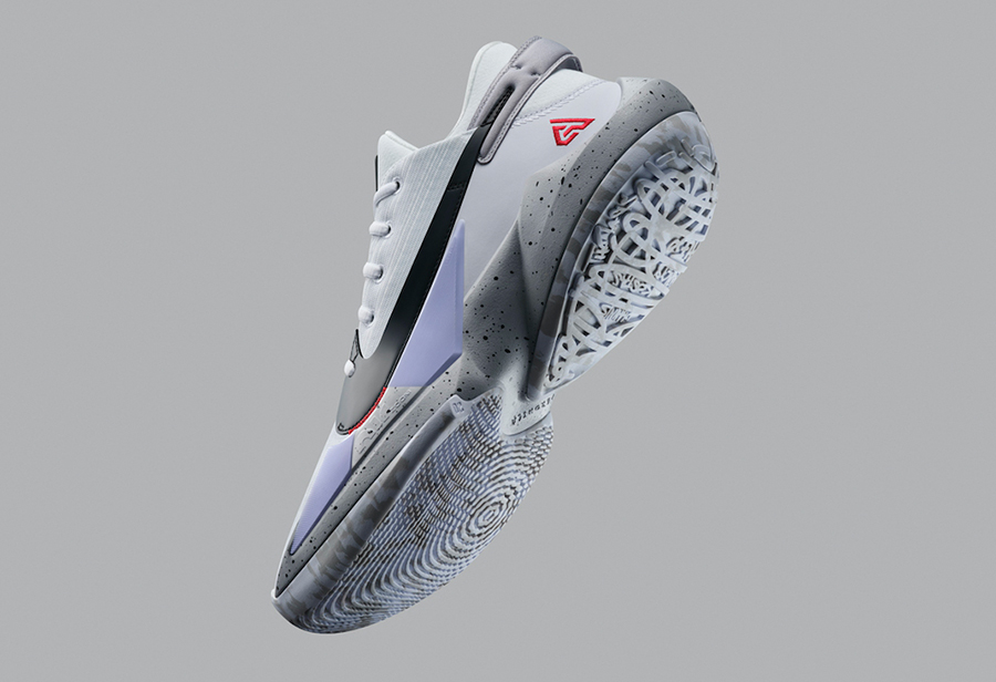 Nike,Zoom Freak 2,White Cement  字母哥率先上脚！白水泥 Zoom Freak 2 即将发售！