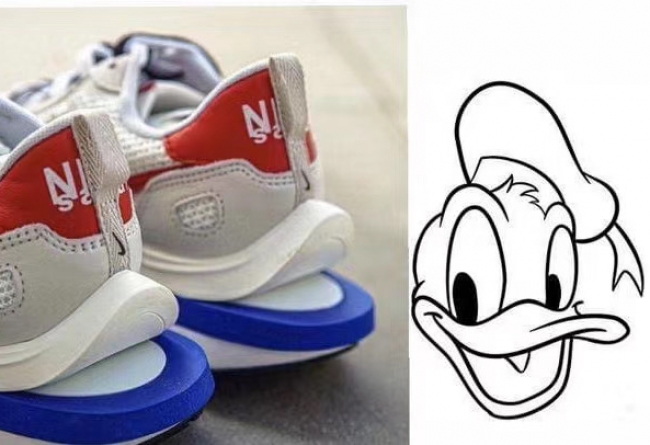 Nike,sacai,VaporWaffle,发售  「湖人」sacai x Nike 渲染图曝光！你猜詹姆斯会穿么？