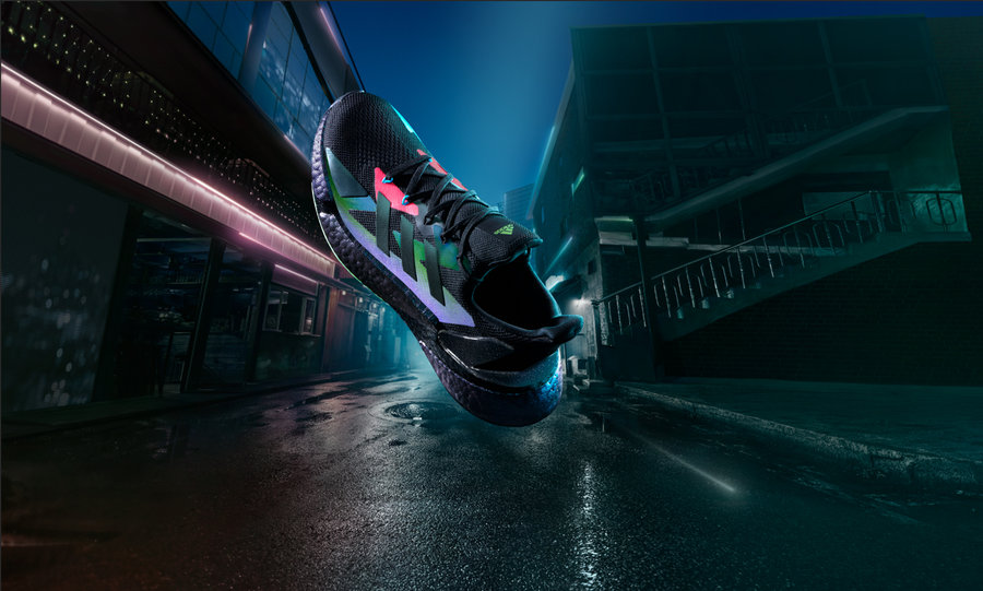 14r,近日,adidas,以,电子,游,戏文,化为,灵感,  赛博朋克造型！全新 adidas X9000 L4 现已发售！