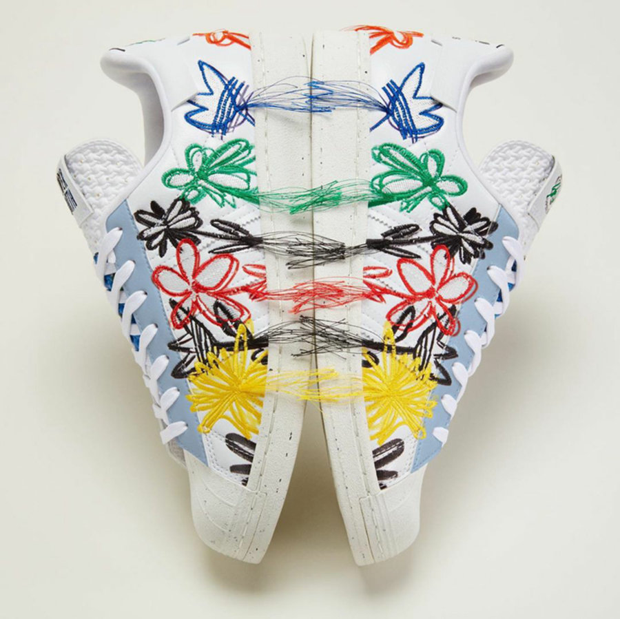 adidas,Sean Wotherspoon,SuperE  超醒目刺绣花朵！「灯芯绒之王」 × adidas 全新联名下周六发售！