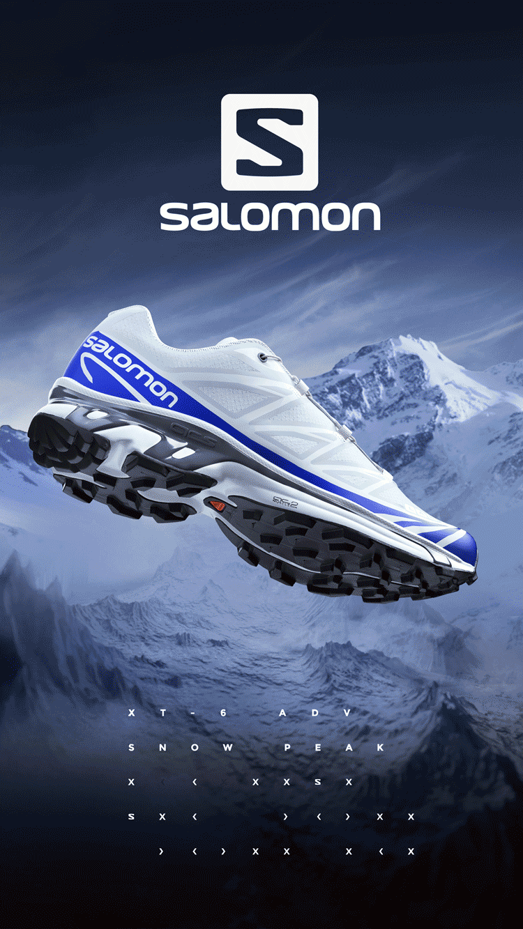 SALOMON,XT-6  跑鞋还有高级时尚感？！今年鞋圈最火黑马将有全新配色登场！