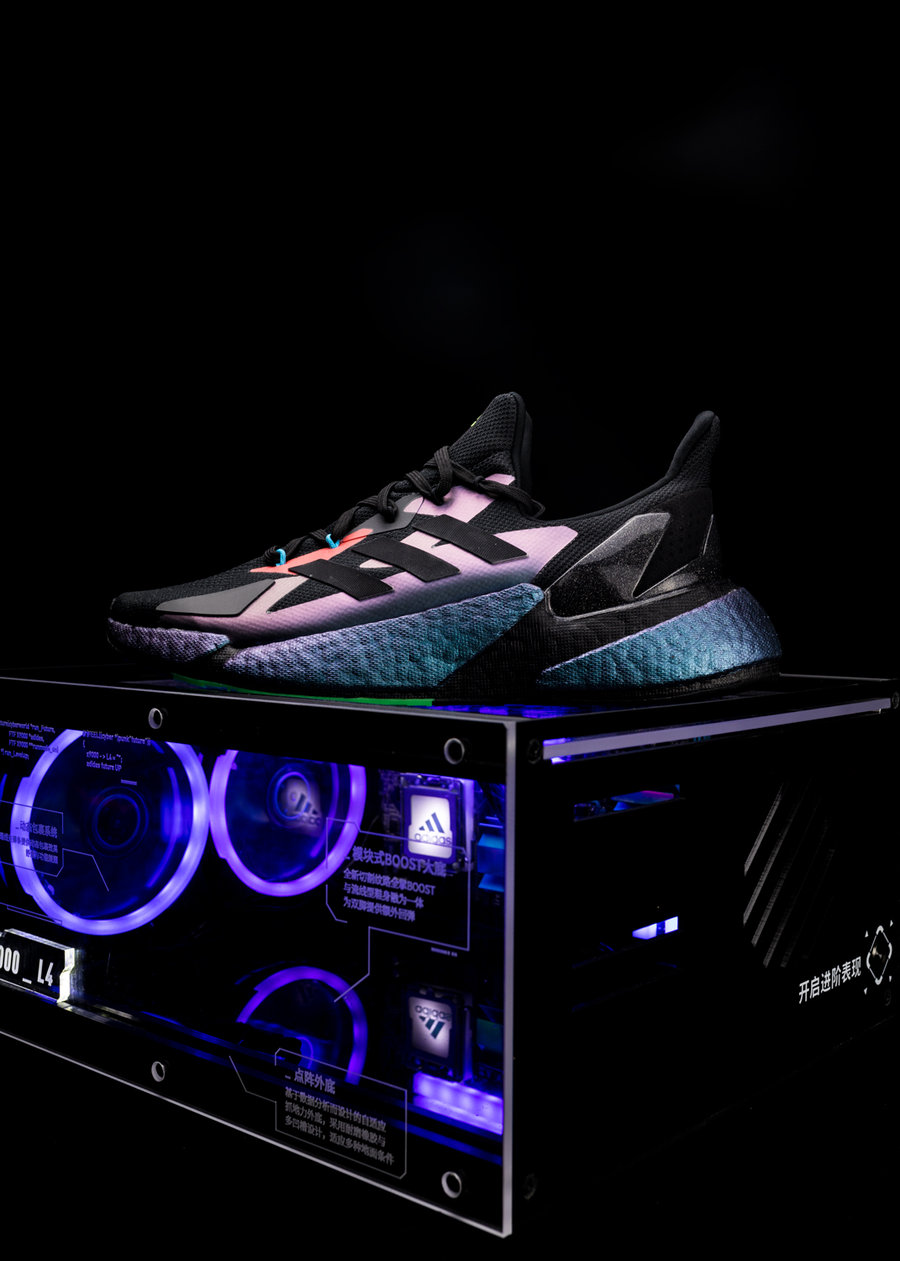 adidas,X90004D,FW7093,发售  adidas 最科幻的跑鞋！全新 X90004D 闪亮登场！
