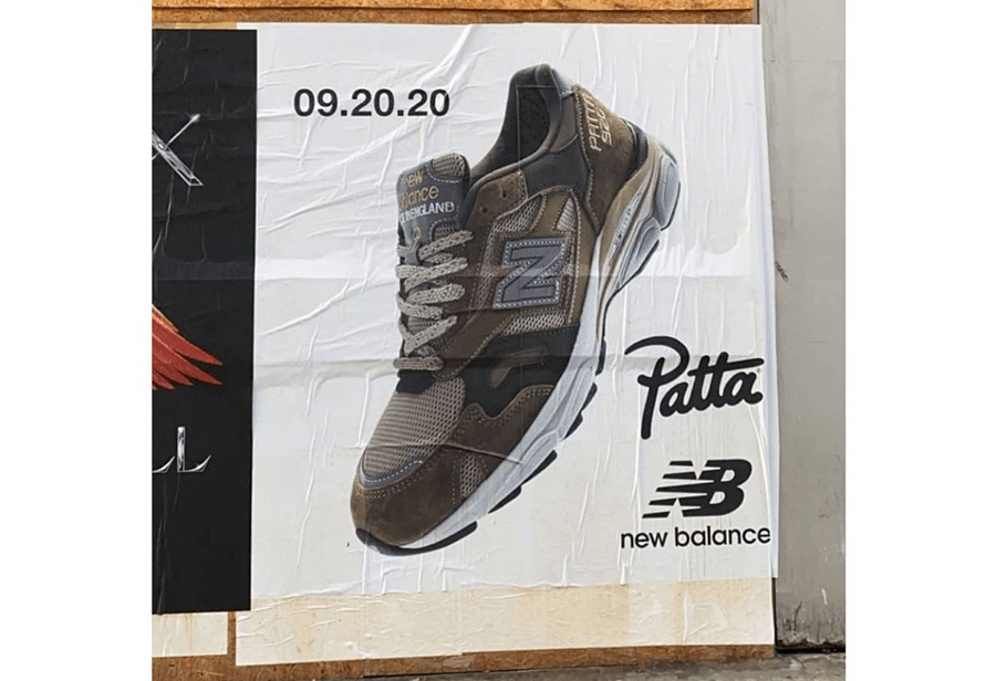 Patta，New Balance，920  层次感十足的联名鞋款！Patta x New Balance 920 即将发售！