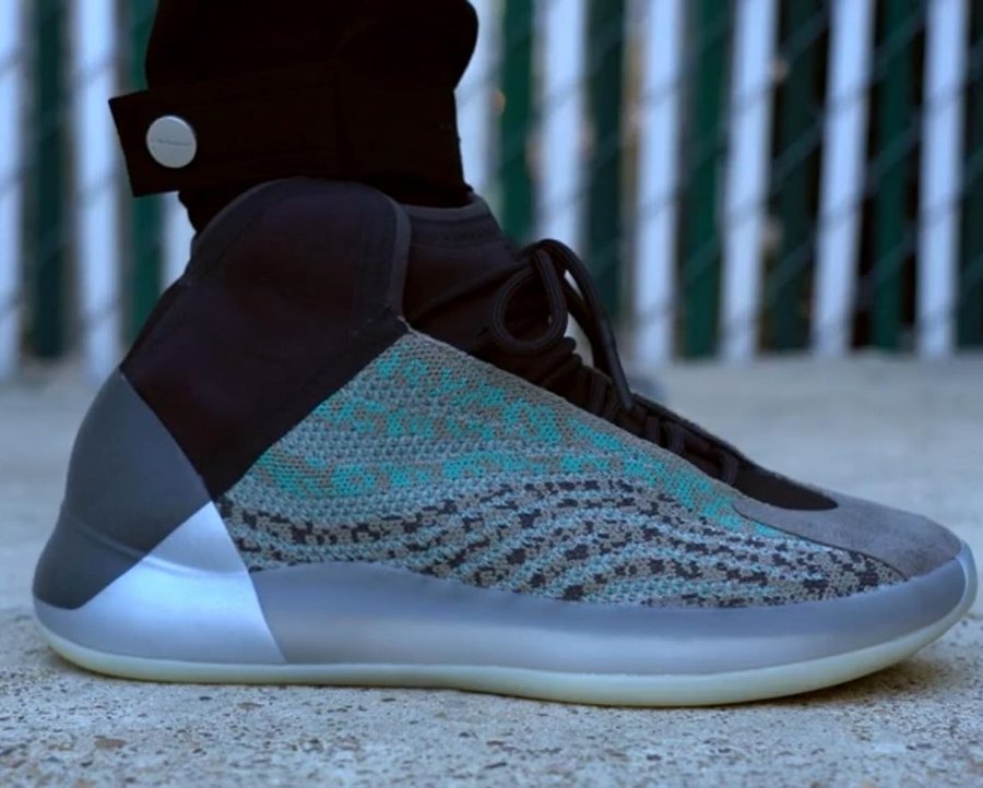 Yeezy Quantum,adidas,上脚  结果刚公布！Yeezy 篮球鞋新配色你中了吗？上脚图来了！
