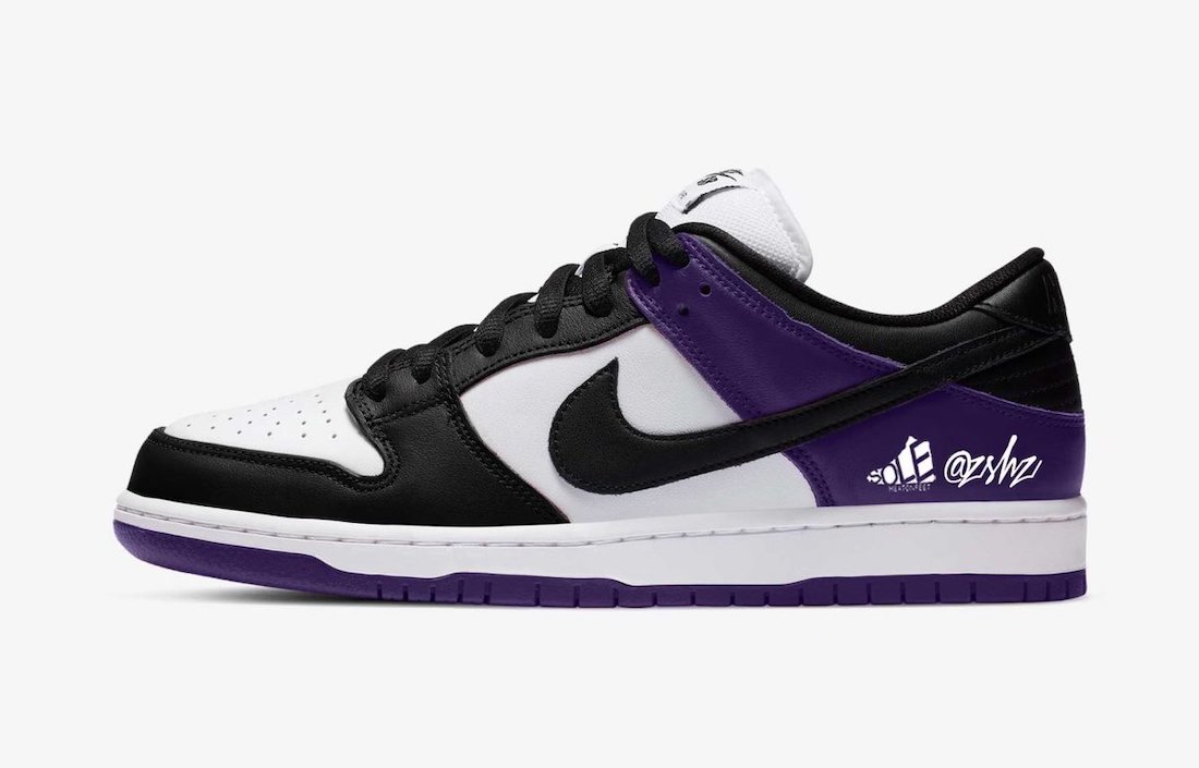 Nike SB,Dunk Low,Court Purple,  黑脚趾 + 恶人紫！明年这双 Dunk SB 你打几分？
