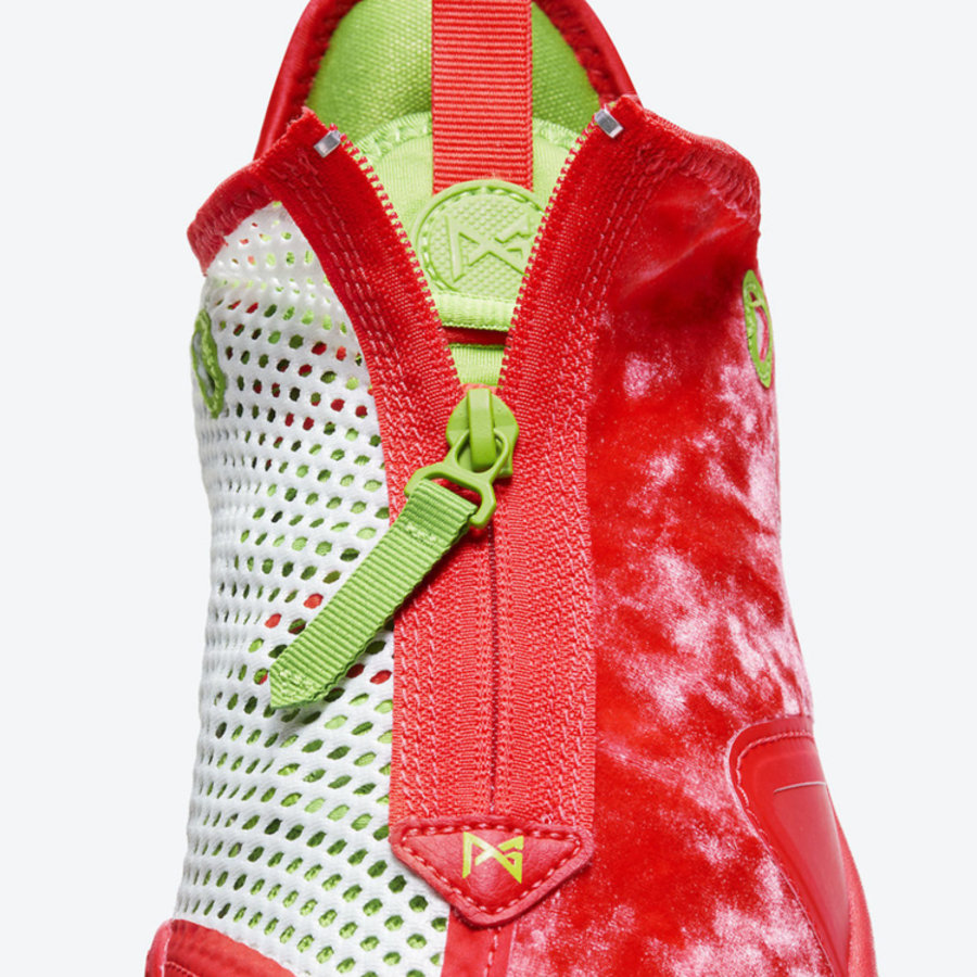 Nike,PG 4,Christmas,CD5082-602  阴阳设计 + 红绿搭配！这款全新 Nike PG4 你打几分？