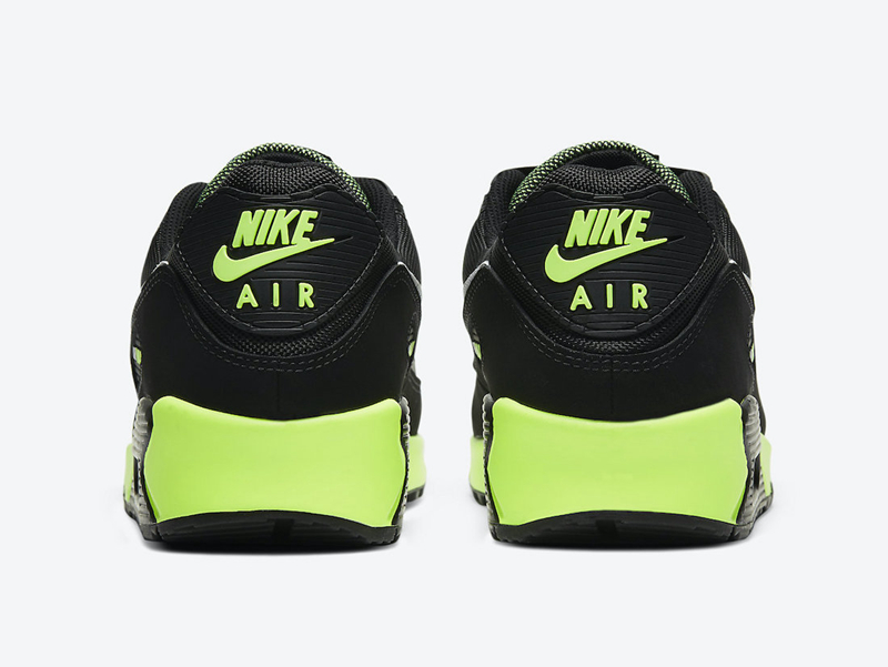 Nike,Air Max 90,Hot Lime,DB391  又低调又骚气！黑绿 Air Max 近期即将发售！