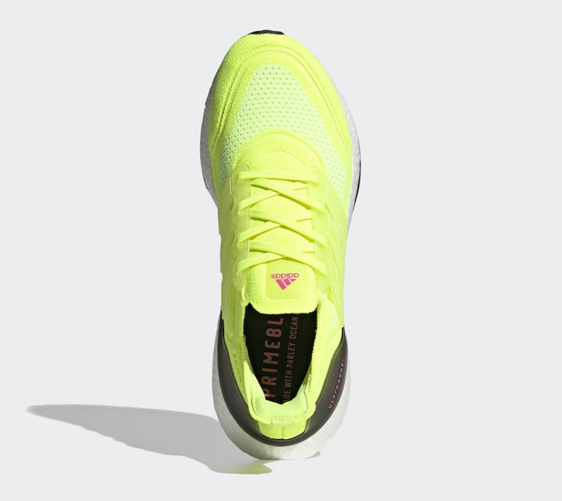 adidas,Ultra Boost 21,Solar Ye  醒目荧光黄！Ultra Boost 21 最吸睛配色即将发售！