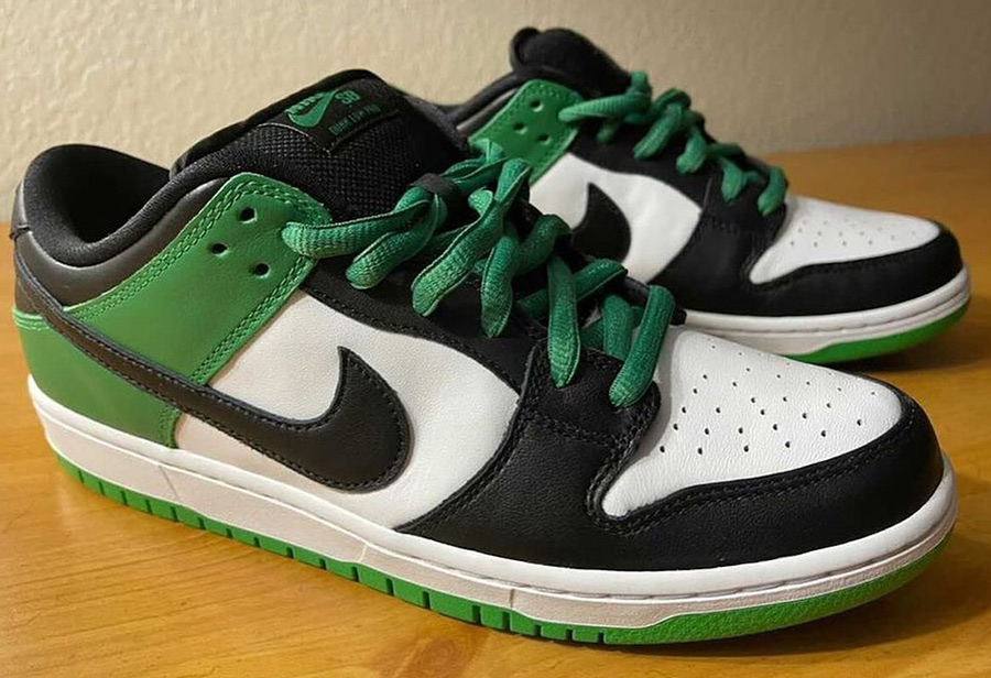 Nike SB,Dunk Low,Classic Green  全新配色 Dunk 迎来实物泄露！这次居然还是黑脚趾样式！