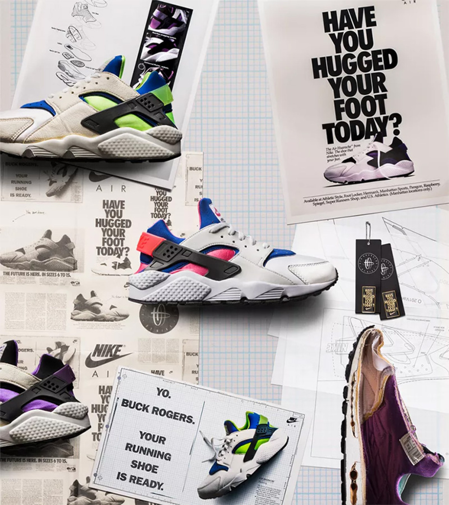 Nike,Stussy,Air Huarache  富婆快乐鞋 3.0 实物泄露！Stüssy x Nike 新联名下周发售！
