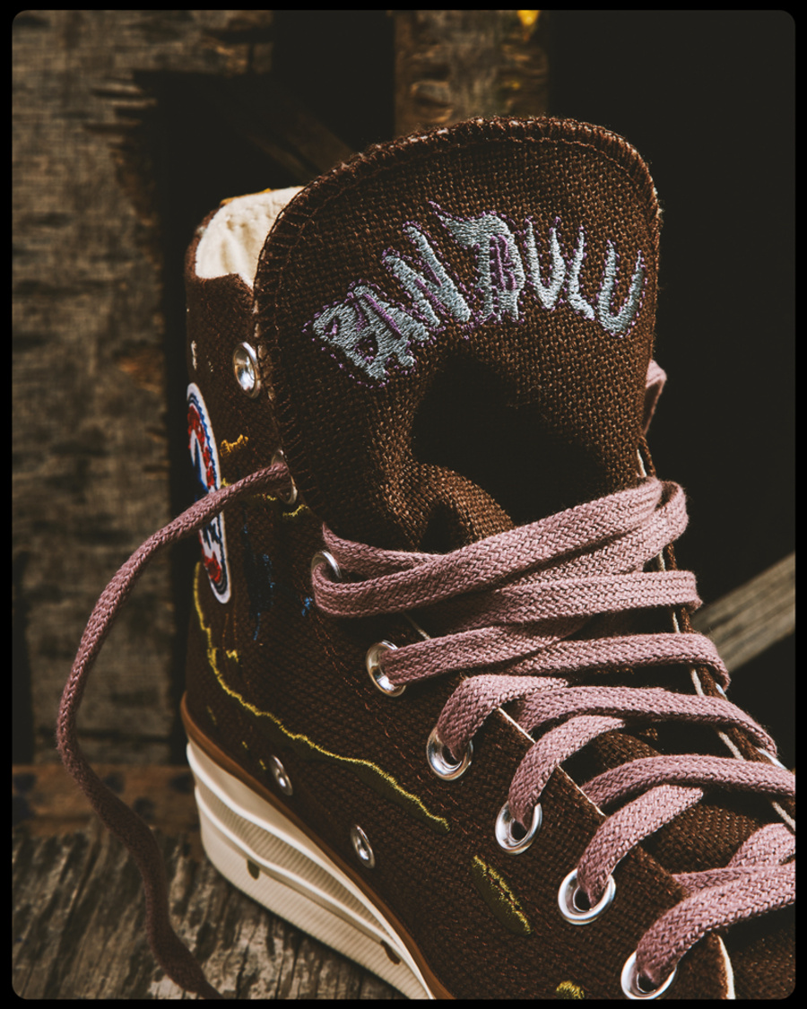 Bandulu,Converse,Chuck 70,Pro  这样的泼墨球鞋头一次见！Bandulu x Converse 明早正式发售！