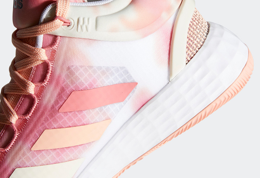 adidas,D Rose 11,Hazy Pink,FX6  粉色扎染带来甜蜜气息！全新配色 D Rose 11 现已发售！