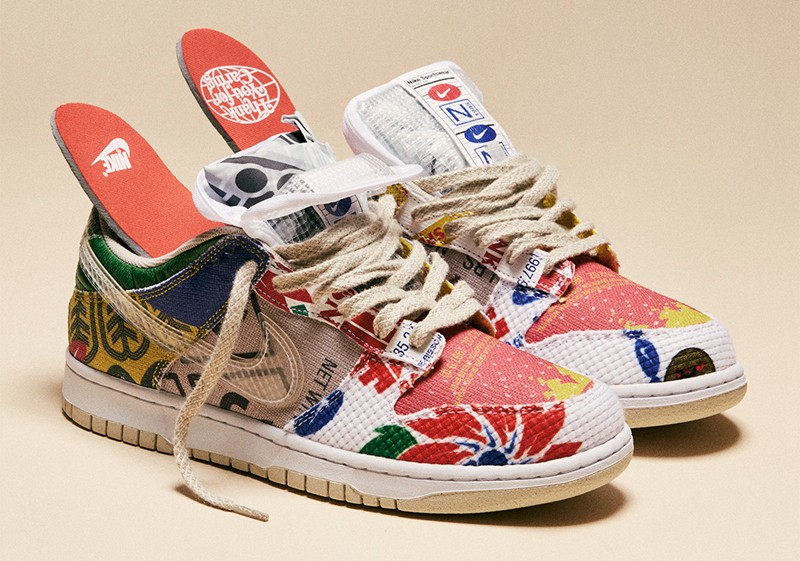 the nike dunk low city market