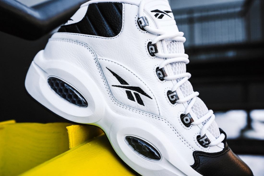 Reebok,Question Mid,Why Not Us  实物照曝光！「熊猫」Question Mid 本月发售！
