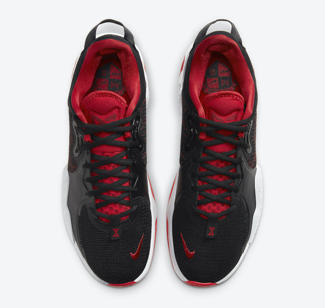 PG 5,Nike,CW3143-002  黑红配色装扮！全新 Nike PG5 现已发售！