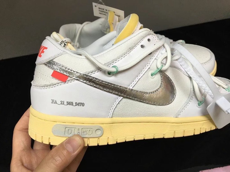 off white x nike dunk low the 50 stockx