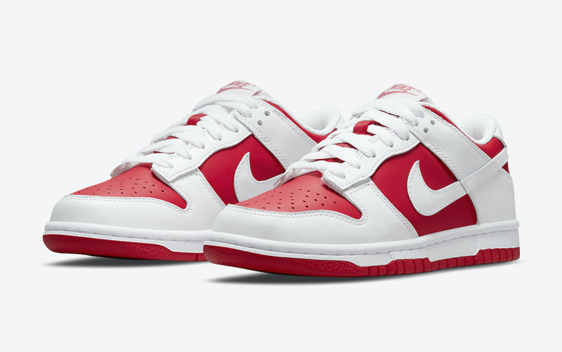 Nike,Dunk Low,University Red,D  白红搭配很讨喜！全新配色 Nike Dunk Low 官图释出！