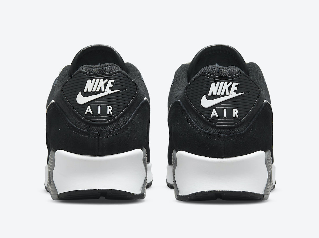 airmax90黑白,airmax90绿色 百搭黑白配色 多种皮质覆盖!air max 90 全新配色官图曝光!
