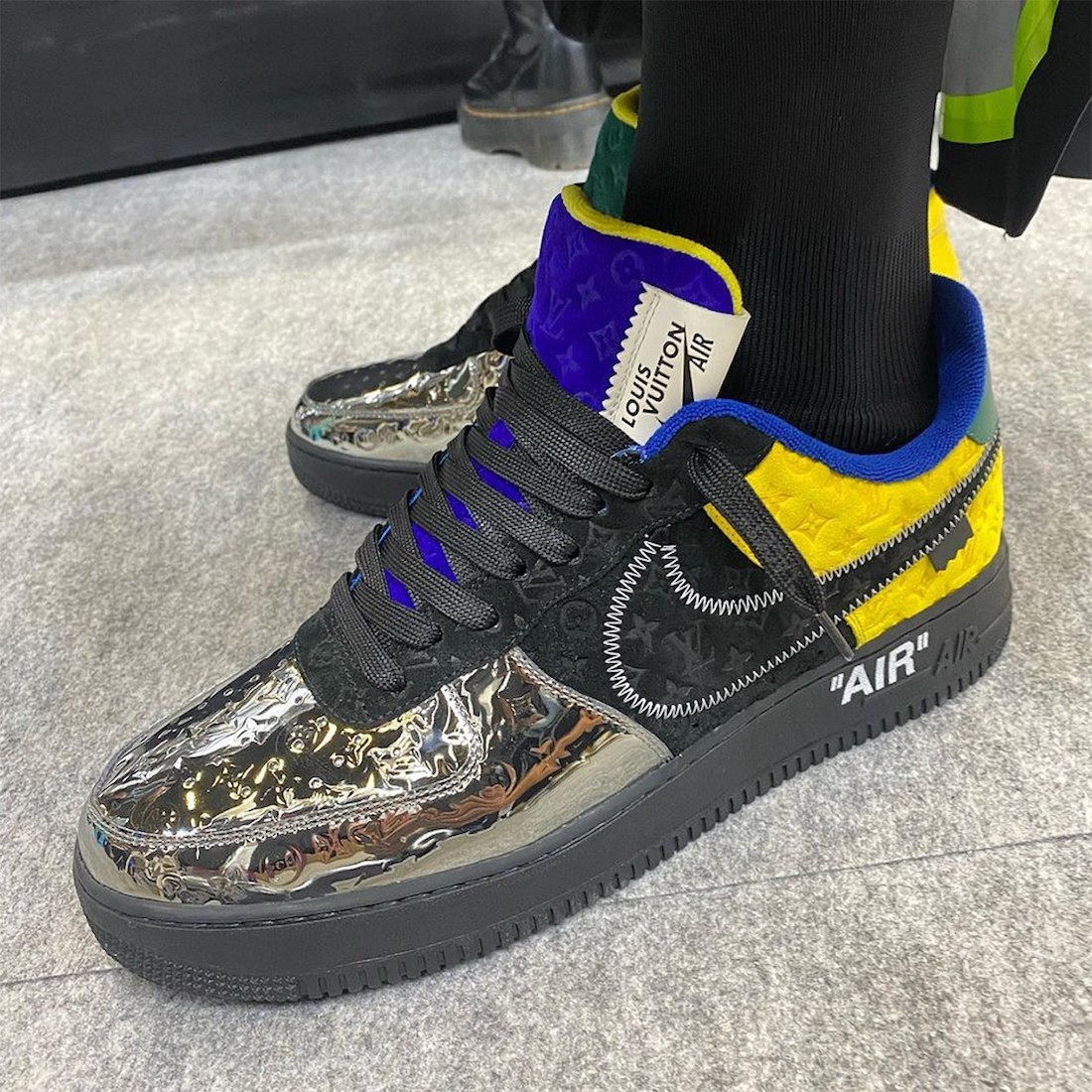 off white lv air force 1