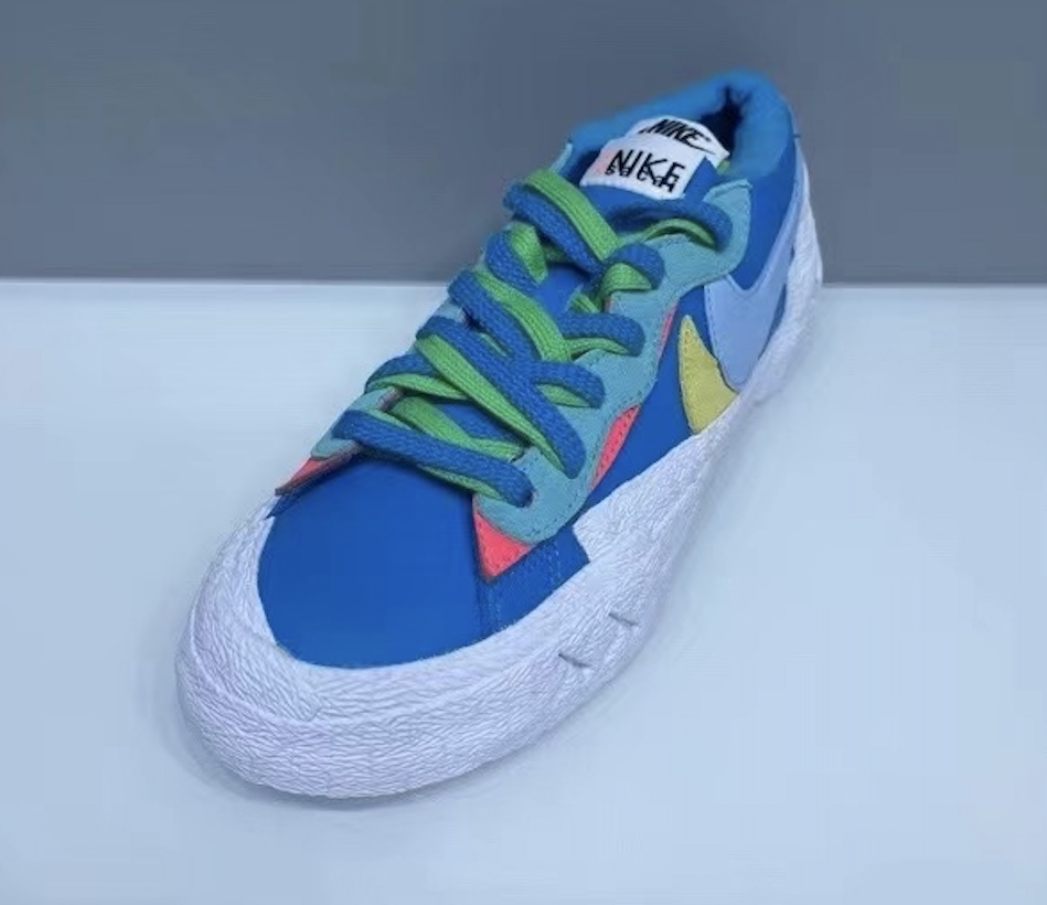 Kaws,Sacai,Nike Blazer Low  三方联名 Kaws x sacai x Nike 最新实物曝光！这颜值你给几分？