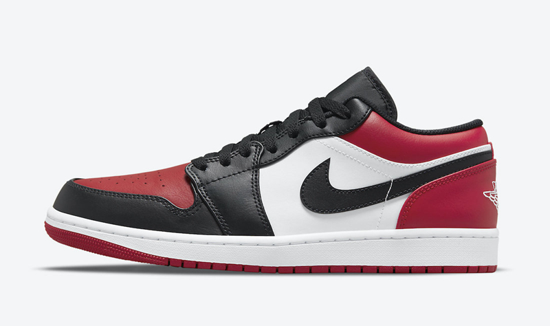jordan 1 low gym red black toe