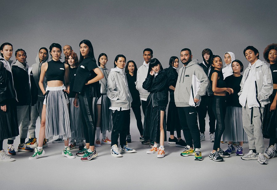 sacai,Nike  多位明星演绎！sacai x Nike 服饰系列明日发售！