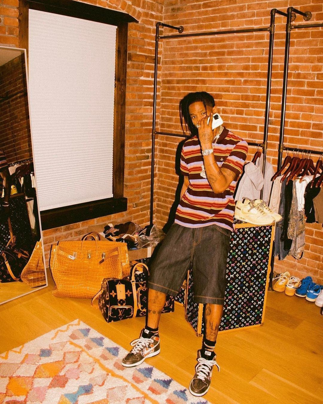 travis scott aj1 low outfit