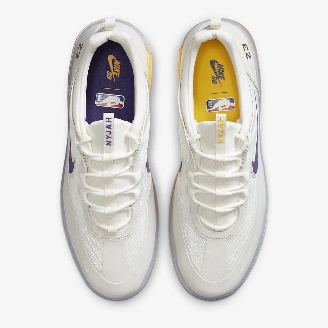 Nike,SB,Nyjah Free 2,Lakers”  勒布朗紫金配色！全新鞋款 Nike SB 发售信息曝光！