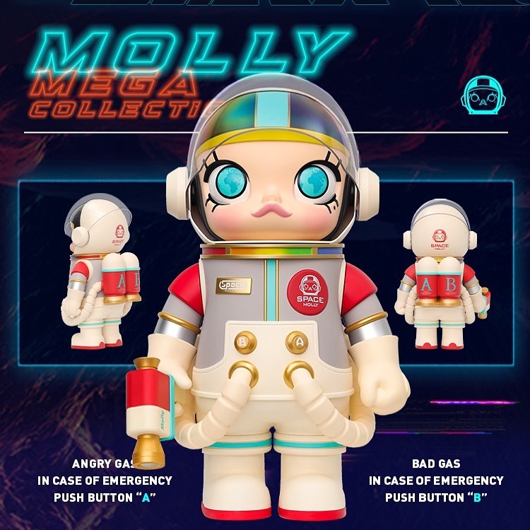 Molly,泡泡玛特  新财富密码实锤！1000%「透明 Molly」抽签开启！速登记！