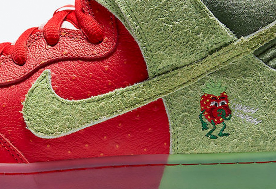 Nike,SB Dunk High,CW7093-600,发  市价两万！「咳嗽草莓」SB Dunk 终于要发售了！