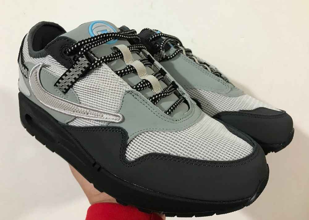 Travis Scott,Nike,Air Max 1,Ca 透明开窗版本来了!全新配色「倒钩」Air Max 1 实物曝光!