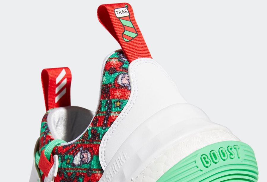 adidas,Trae Young 1,Christmas  「吹羊」圣诞战靴曝光！回头率拉满！