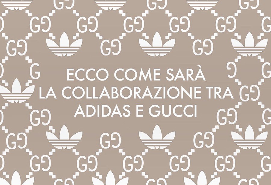 Gucci,adidas  Gucci x adidas Originals 联名有消息了！「老花」图案刚刚曝光！