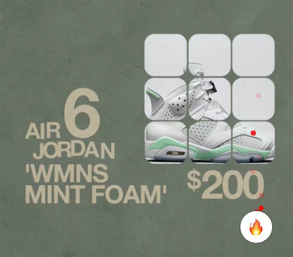 Air Jordan 6 WMNS,Mint Foam,DQ  明年三月登场！全新配色 Air Jordan 6 最新实物曝光！