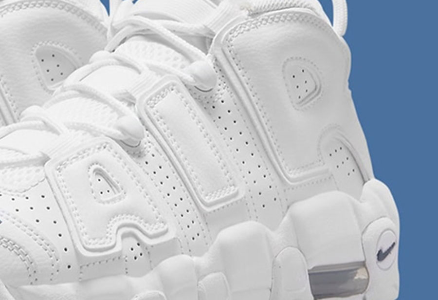 Nike,Air More Uptempo,DH9719-1  极简纯白特别百搭！全新 Nike Air More Uptempo 官图曝光！